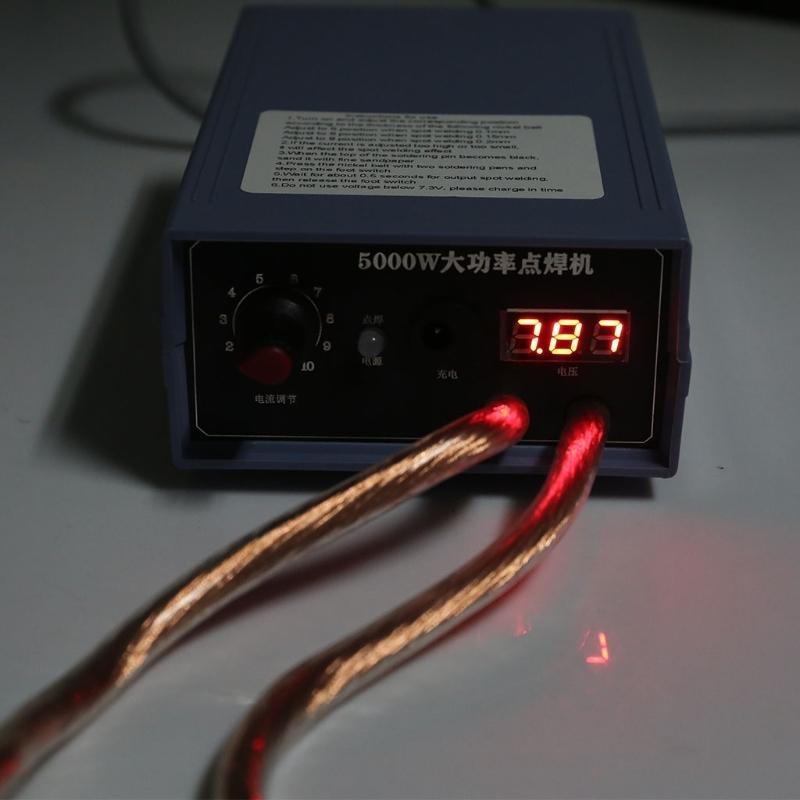 EU  Handheld DIY Spot Welding Tool,USB Recharge Mini Size Lithium Battery Portable Adjustable Spot Welding Machine top sale