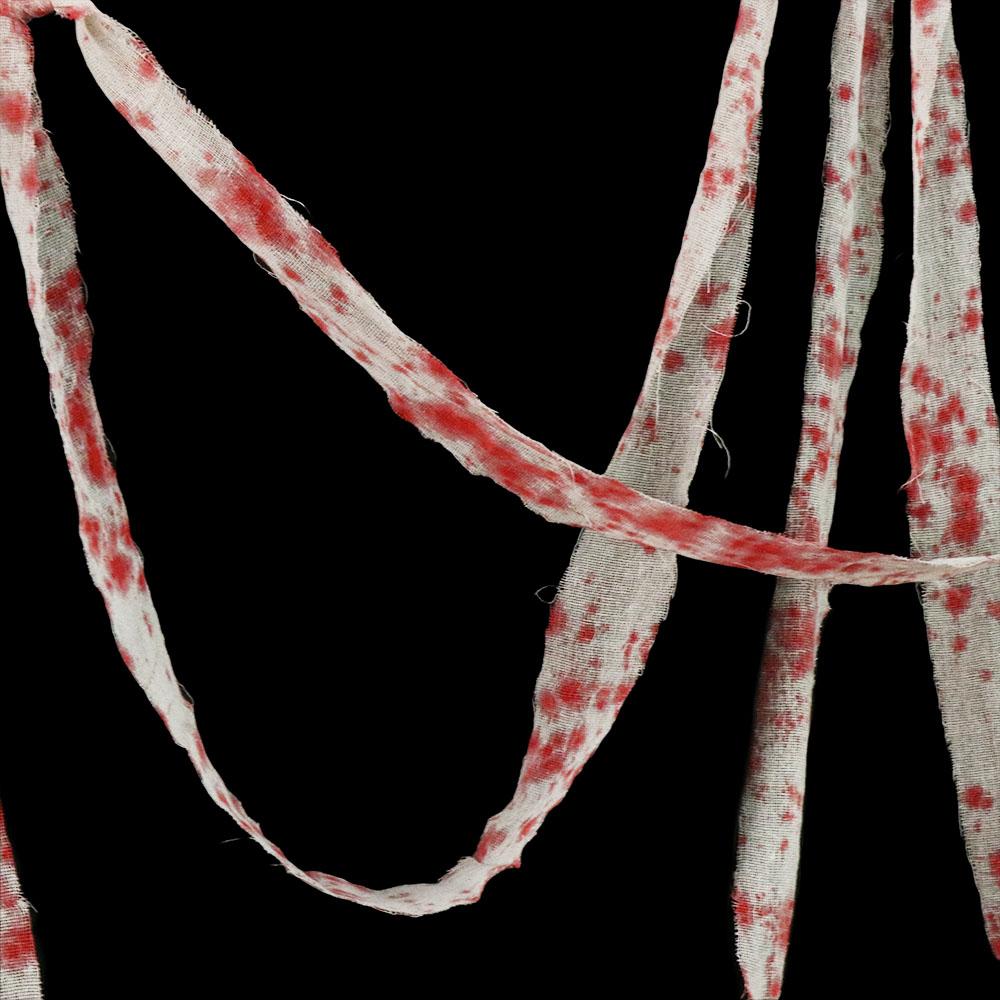 Decor for Home, Party Halloween Props Blood Bandage Haunted House Supplies Blood Gauze Cloth