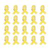 20Pcs Versatile Ribbon Brooch Pins for Fundraising Event Stylish Volunteer Jewelry Gift Safety Corsage Pins