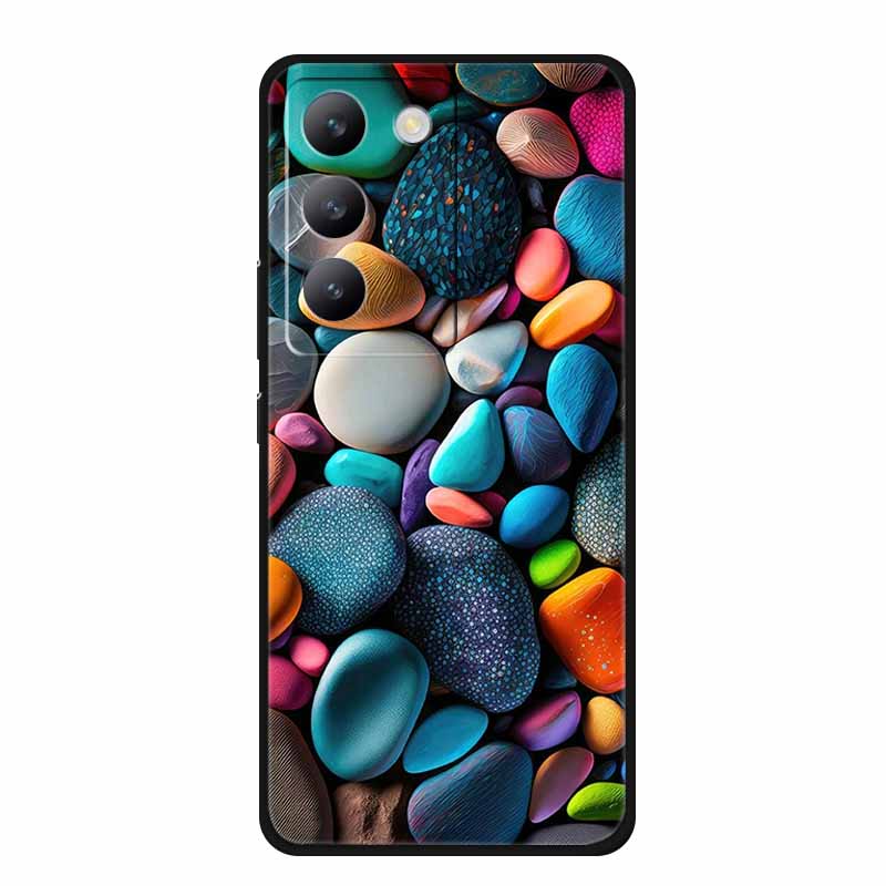 

For vivo V40 SE 5G Case Fashion Shockproof Soft TPU Silicone Back Cover for vivo V40 SE Phone Case Protection 6.67 Coque Para -vivo V40 SE 5G