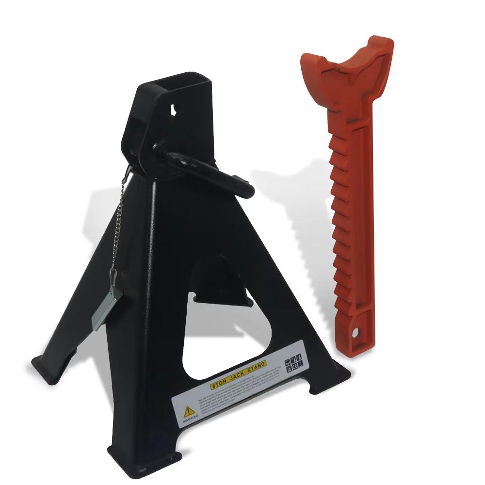 3 Ton / 6 Ton Heavy Duty Axle Stand Steel Adjustable Axle Jack Holding Stands for Car Van Lifting Tool Emergency 3 Tons