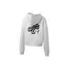 PUMA Sweatshirts Women's White Hooded Moderate Regular 532247-02