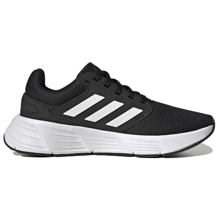 New Adidas Galaxy 6 'Black White' Women's GW3847