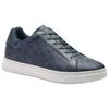 Coach Highline Synthetic Leather Round Toe Lace-Up Low-Top Sneakers Men Sneakers Blue CY309-XXQ