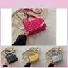 Stylish Pu Handbag For Women Chic Casual Small Square Bag With Trendy Chain Strap