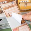256 Sheets Pull-out Cartoons Sticky Notes Pads Posits Stationery Paper Stickers Posted It Memo Notepad Notebook Message Sticker