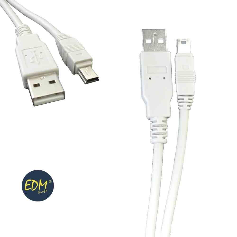 Usb Type a Male To Mini Usb Edm Cable 1.8m
