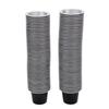 100 Pcs 15ml Empty Coffee Capsule Cups Aluminum Foil Refillable Coffee Capsules Easy Sealing for Coffee Makers