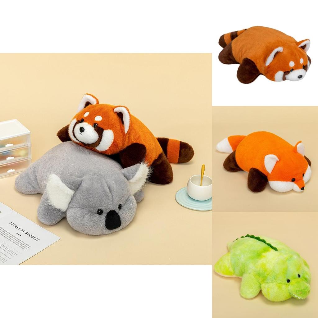 Plush Raccoon Koala Pillow Toy With Soft Fabric For Kid Comfort And Napping