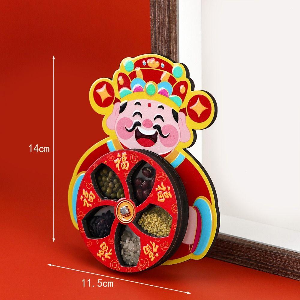 Blessings Housewarming Decorations Attracting Wealth Rotating Fridge Magnets  Refrigerator