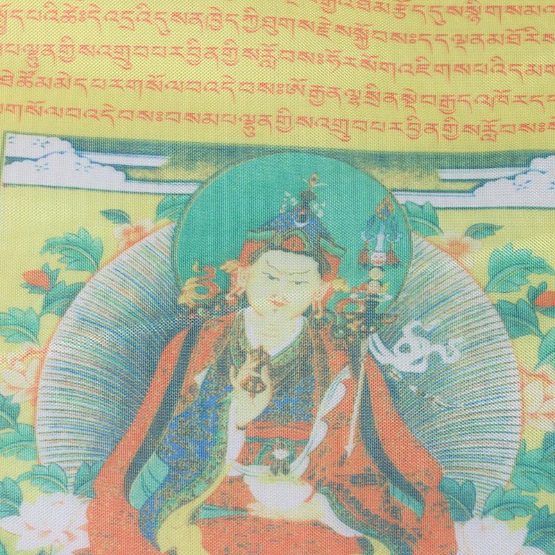10 v 1 náboženské vlajky Tibetské buddhistické potřeby Barevný tisk Modlitební vlajka 3M
