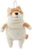 Shinada Global Mochi Series Mochi Inu Brown Shiba Mini 7x5x14cm Plush Dog Animal MOIN-0088R