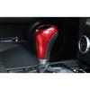 Red ABS Inner Gear Shift Knob Decor Cover Trim For Mercedes-Benz GLK 2009-2015