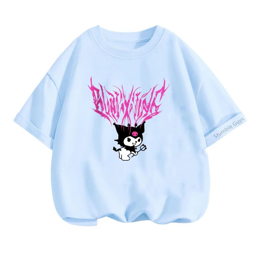Fashion Children's Summer Casual Short-sleeved Boys Clothes Girls