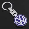 2026 Hot Valve Stems Caps 3D Metal/Leather Car Volkswagen Series Key Chain Keyring Auto Interiors Accessories For VW RLine R Golf Amarok CN8