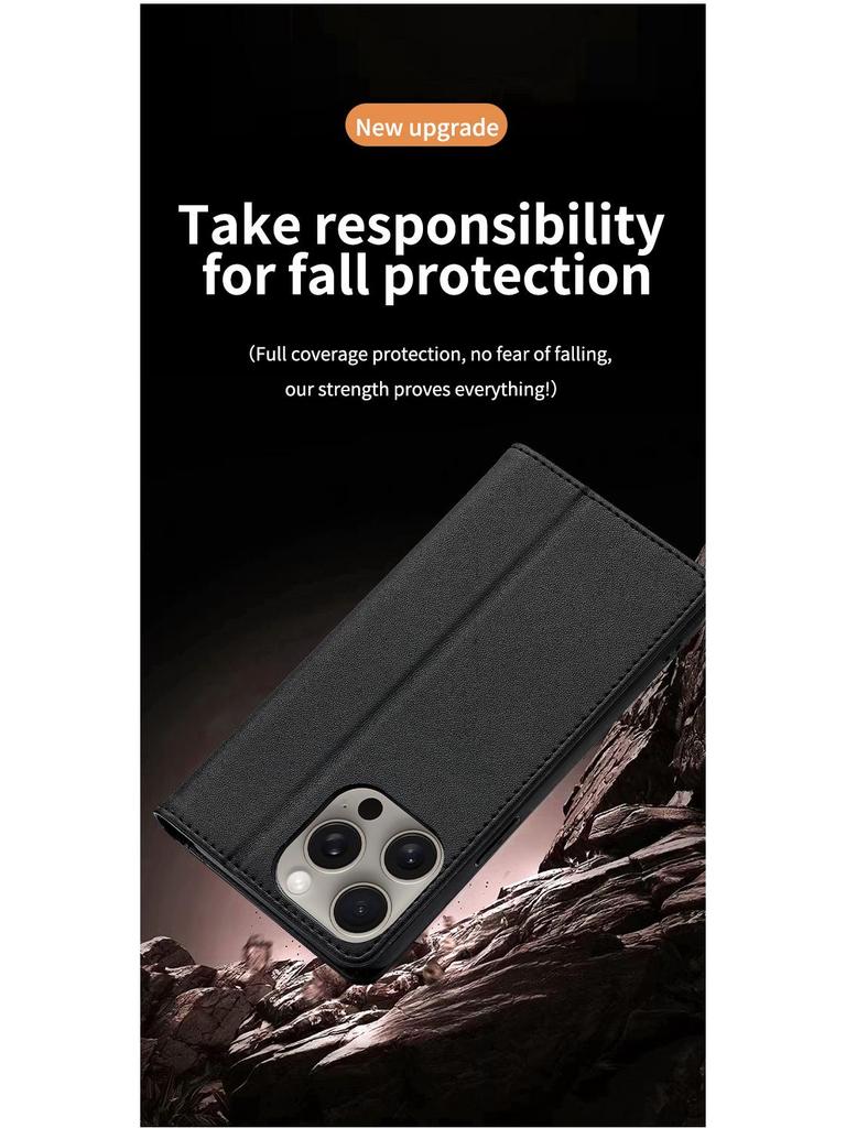 Magnetic Flip Phone Case for Google Pixel 6A/7A/8A - Drop-Proof 5G Protective Cover