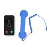 Retro Telephone Handset Type C Vintage Wired Handheld Cell Phone Receiver with Speaker and Microphone for Cell Mobile Video Conferences Calls Meetings