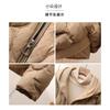 Women S Short Hooded Thick Cotton Padded Coat Loose Fit Winter Ladies Outerwear