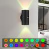 Dimmable Function Motion  Sensor Night Light RGB Color Wall Sconces  Interior Decoration