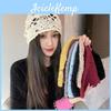 Knit Hat For Women With Breathable Tactile Texture For Autumn Fashion Style