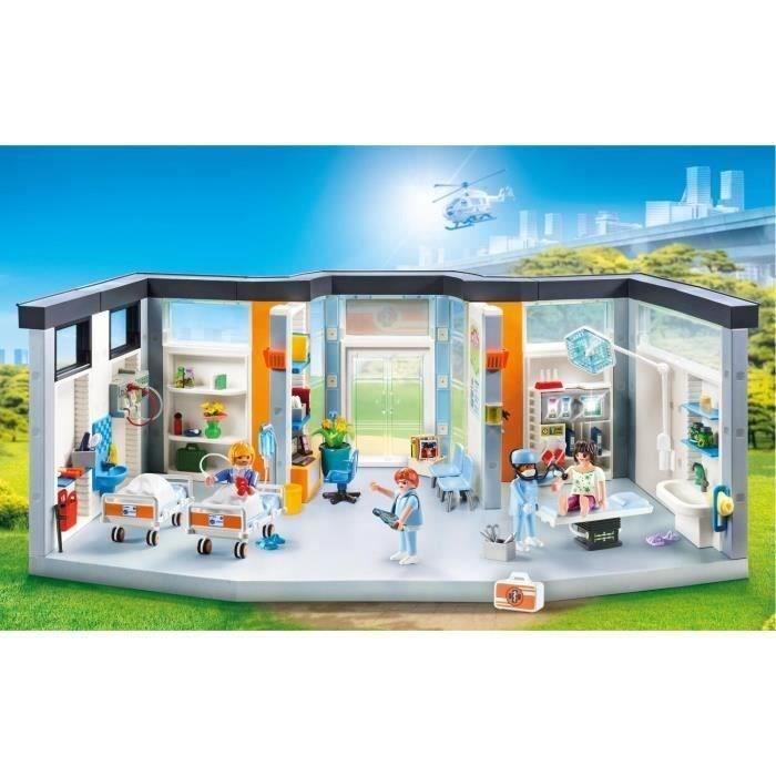 Playmobil city life 70191 hopital amenage