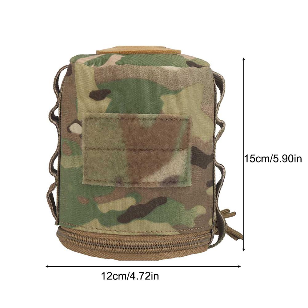Roll Paper Storage Bag Portable Tissue Paper Pouch Polyester Waterproof Hanging Napkin Holder for Picnic Camping Hiking