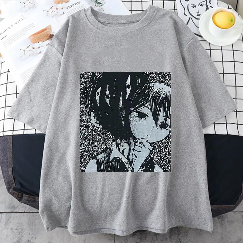 Fashion Sport Anime Figure Tee Popular Omori T-Shirt Printed T-shirt Hip-pop Casual High Quality Classic Streetwears for Women