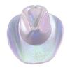 Cowgirl Hat Wireless Disco Luminous Colorful LED Glowing Light Bar Cap Unisex Hip Hop Style Bachelorette Party Supplies Flashing