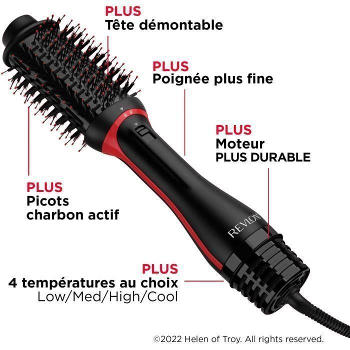 Brosse soufflante REVLON RVDR5298 - One Step Volumizer Plus - Tête amovible