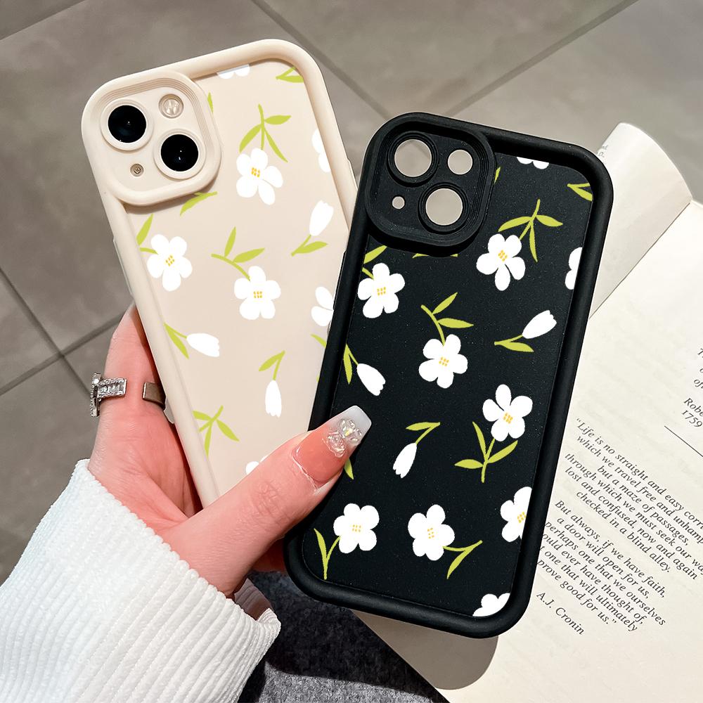 Soft Silicone Phone Casing Full Cover Camera Shockproof Protection Case for Samsung Xiaomi Redmi Poco