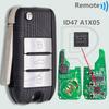 DR Original PCB ID47 PCF7953 Chip 433MHz Keyless Go Car Remote Key For Morris Garage MG MG5 ZS MG6 HS 2017 2018 2019