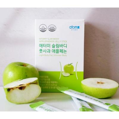 Atomy Slim Body Groene Appel Applephenon Dieetsupplement Jelly, Individueel Erkend Gezondheid Functioneel Voedingsmiddel