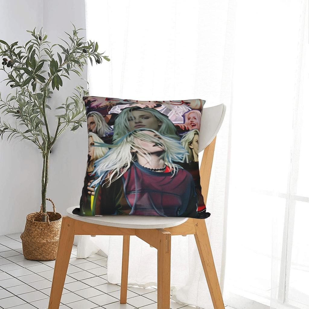 Rock E-Emily A-Armstrong Pillow Case Retro Trendy Pillow Cover Design Pillowcases For Chair Sofa Home Decor