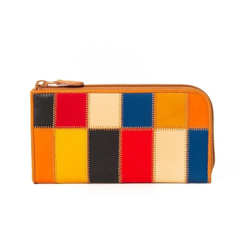 

[Tryon] official Manufactured by a baseball glove manufacturer L-shaped zipper long wallet multi color genuine leather large capacity wallet With coin