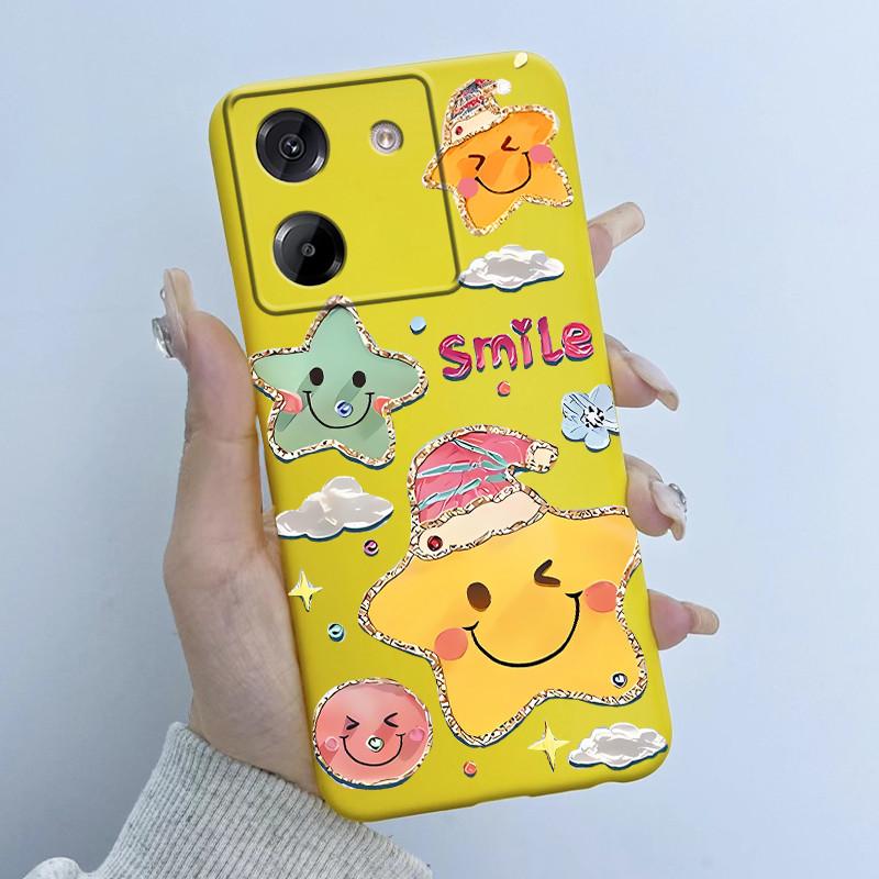 For Xiaomi Poco M7 Pro 5G Phone Case Fashion Flower Girl Design Soft Silicone TPU Back Housing for Poco M 7 Pro M7Pro 5g Covers