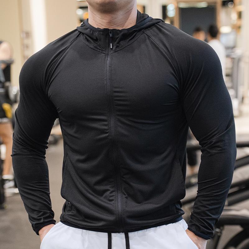 

Спортивные рубашки для фитнеса, топы, мужские толстовки с коротким рукавом для бега, футболки для тренировок мышц, толстовки с капюшоном для велоспорта, одежда для тренировок M