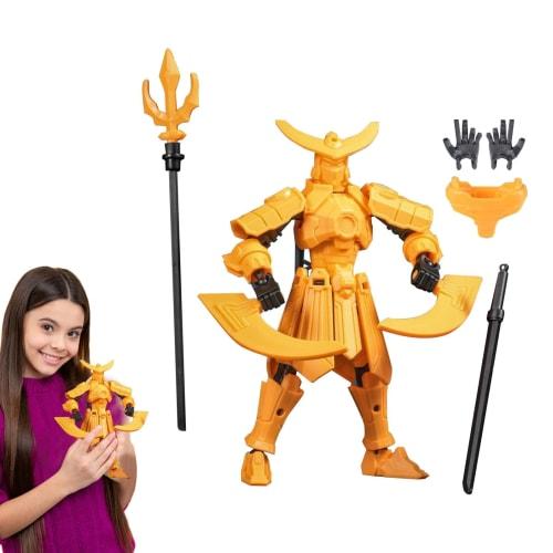 Printed figures, printed figure toys, printed action figure decorations, action figure sets, fully articulated articulated toy sets for kids