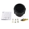 MAIMEIMI 2"52mm Oil Temperature Gauge with Sensor 50-150℃ Smoke Lens Oil Temp Meter for Gasoline Racing Car 12V