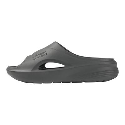 Comfortable Fashionable Simple Non-Slip Durable Slide Sandals Men Footwear Dark-Gray LNXV950-2