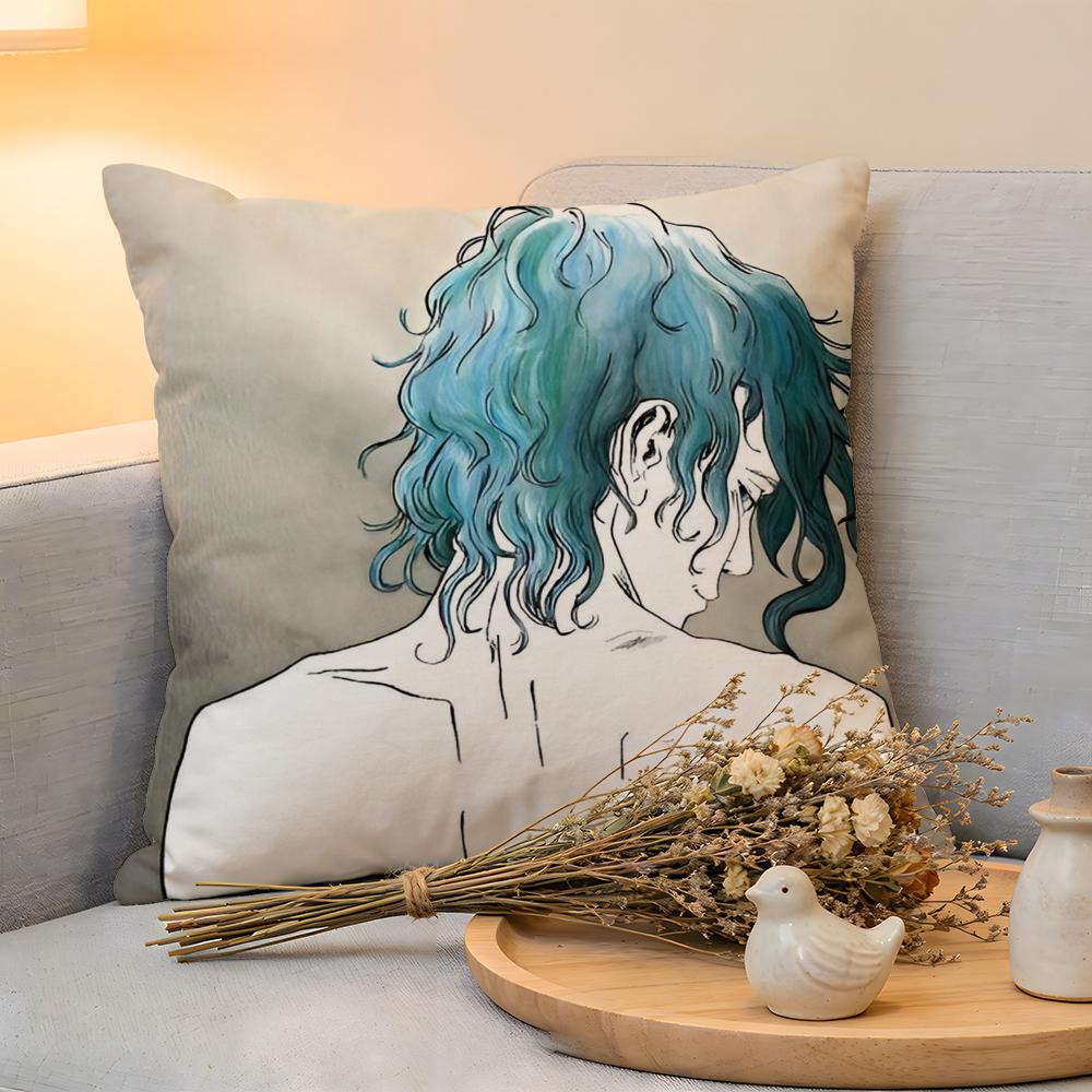 

Cushion Cover Linen SkinFriendly Soft Decorative Case for Sofa Home Decor GL LOVing Blue is the Warmest Color Pillow cover 30x30cm