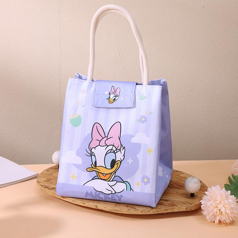 Disney Mickey Serie Geïsoleerde Cartoon Tas Draagbare Lunchtas voor School – Leuke Verdikte Thermische Tas voor Kamperen