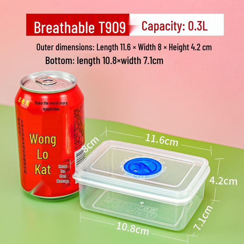 0.3L Small Microwaveable Plastic Lunch Box for Food Storage and Heating