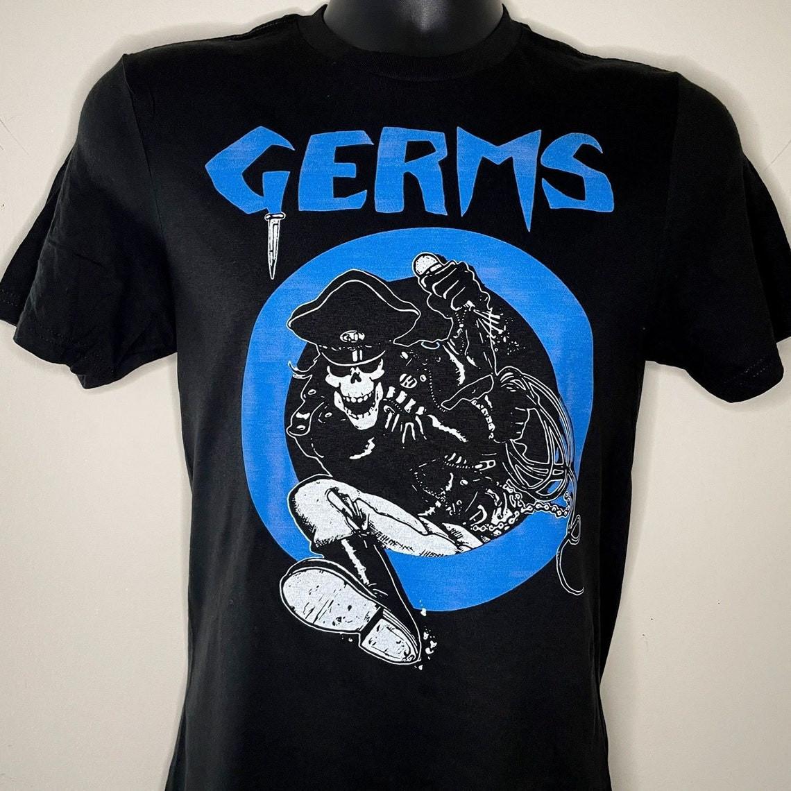 Germs T-Shirt Mens Womens Tees Top, germs punk rock - the germs - indie 80s shirt, Unisex Shirt 4XL