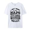 Funny Western Movie Lover Unisex Movie Fan Printed On Top TShirt Wholesale Group Cotton Unisex Tees Casual Tshirts