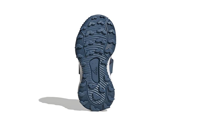Adidas Fortarun Slip Resistant Abrasion Resistant Low top Kids' Running Shoes Blue Black Children Aged 3 7 Years Old GZ1814