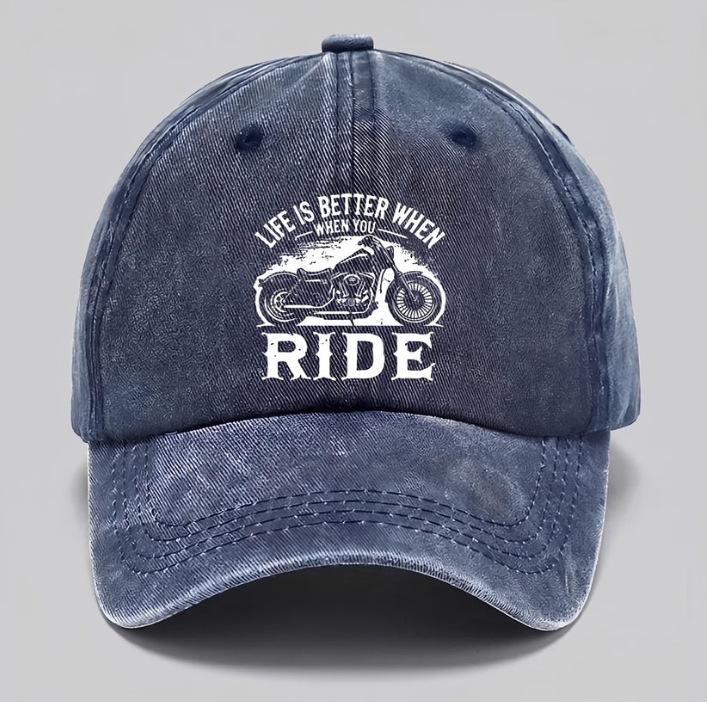 Popular washed old baseball cap World War II Spitfire fighter print sunshade cap sun cap