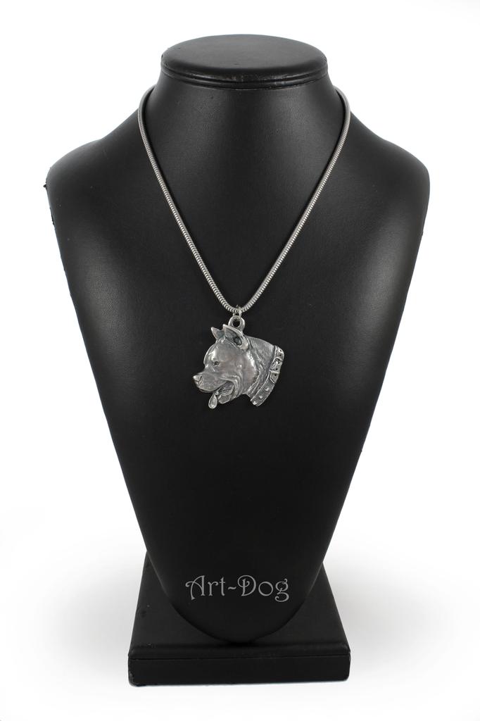 American Staffordshire Terrier, Amstaff I - Dog Necklace, Unique Jewellery for the Dog Fan, Unique Adder Pendant by Art-Dog Brand
