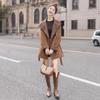 Women's Contrast Plaid Belted Trench Coat