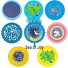 Dolphin PVC Outdoor Splash Pad - Fun Water Play & Sprinkler Pool for Kids and Pets