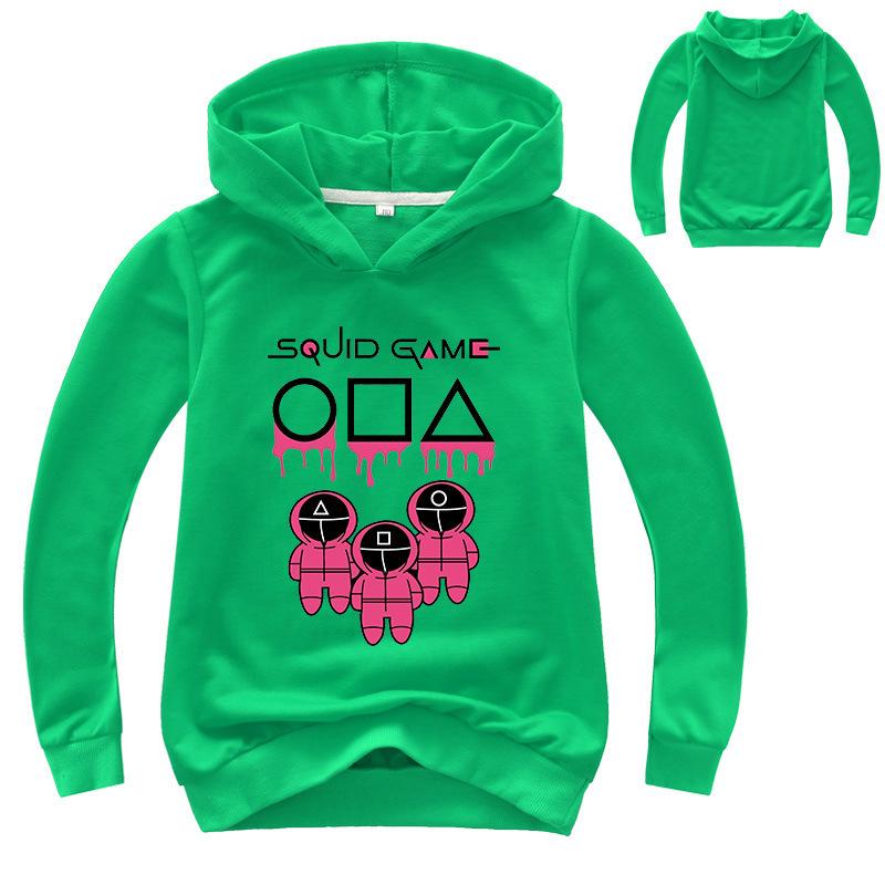 green zip up moletom com capuz kids